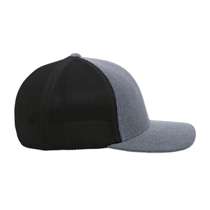 Cotton Twill Custom Logo 100% Washed Distressed Vintage Trucker <b>Hat</b> - Product Image 1