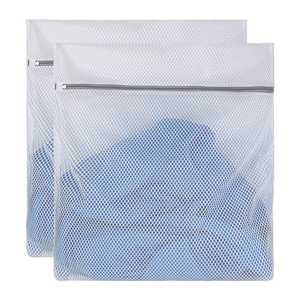 Sac à linge en maille pour lingerie, sacs de lavage et de pliage personnalisables en polyester pour le linge - Product Image 1