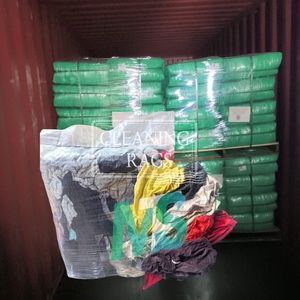 Chiffons industriels durables, chiffons de nettoyage multicolores en fibres pures pour la réparation de moteurs et l'entretien mécanique professionnel - Product Image 1