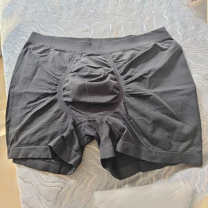 Venta al por mayor de calzoncillos bóxer para hombre con logotipo personalizado, calzoncillos y Bóxers de secado rápido deportivos cómodos de poliéster sin costuras en 3D de diseñador para hombre - Product Image 4