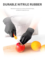Livraison rapide Gants en nitrile Examen en nitrile Gants en nitrile de travail médicaux bleus jetables en grande taille