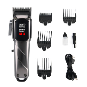 PRITECH Miễn phí thiết kế logo giá rẻ tóc tông đơ 2000mAh dài làm việc chuyên nghiệp Clipper cho tóc - Product Image 6