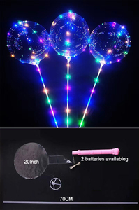 Bóng bay Bobo bơm hơi chất lượng cao 20 inch có đèn LED, in hình, dùng cho sự kiện khai trương trung tâm thương mại - Product Image 5