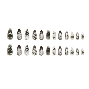 Alta calidad 3D Cat Eye Forest Elf Press-on <span class=keywords><strong>Uñas</strong></span> artificiales extraíbles Sweet Cool Venta al por mayor para <span class=keywords><strong>niñas</strong></span> - Product Image 5