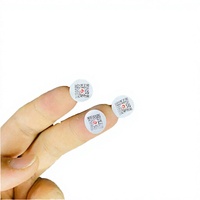 Étiquette adhésive personnalisée anti-contrefaçon, anti-déchirure, pelable, pour garantie de téléphone portable, forme personnalisée, mini, gratuite
