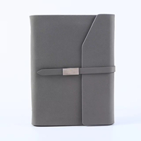 Carnet de composition A5 en cuir rigide à feuilles mobiles, couleur personnalisée, 120 feuilles, promotion personnalisée