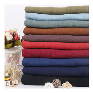 Tissu péruvien à rayures solides 100% coton, doux, sensation de teint au sel, rétrécissement respirant, Pima biologique, seerventouse - Product Image 4