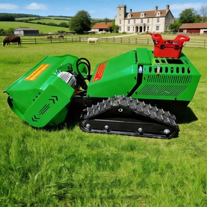 Cortacésped Multifuncional Inalámbrico con Control Remoto JINGYU 0-20 cm Velocidad de Desplazamiento: 1 m/s 8 Horas de Autonomí<span class=keywords><strong>a</strong></span> Cilindro Único 3000 Watts 80 cm - Product Image 3