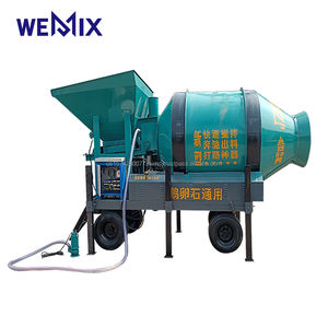 JZM1200 Tambor de tolva fijo Tambor mezclador de hormigón Mezclador de tambor para la construcción - Product Image 1