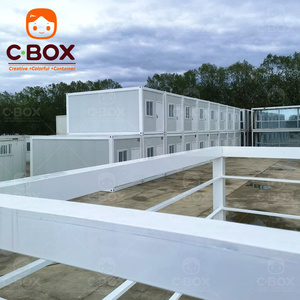 Cbox Nouveau Design Luxe Deux Couches Appartement Préfabriqué Modulaire Pack Plat Conteneur Maison Bureau Maison - Product Image 4