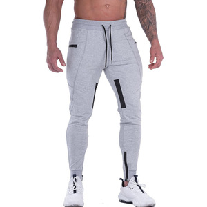 Pantalons de sport pour homme, sur mesure, fabriqués directement en usine, confortables, unis, pour la course à pied, la gym et l'entraînement. - Product Image 2