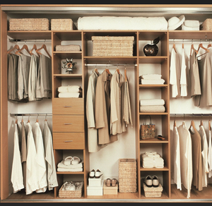 Walk in <strong>Closet</strong> Wooden Wardrobe Cabinet Clothes <strong>Closet</strong> Drawer Bedroom Armoire Organizer <strong>Big</strong> <strong>Closet</strong> with Shoe Cupboard - Product Image 4