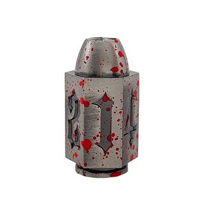 <span class=keywords><strong>Jeu</strong></span> de dés populaire Donjons <span class=keywords><strong>et</strong></span> Dragons D6 Blood Metal DND Bullet Dice pour Halloween Cosplay - Product Image 1