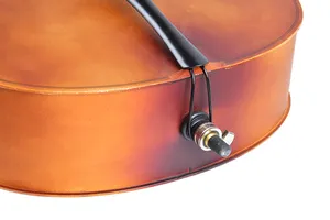 Instrumen Musik Matt 4/4 3/4 Cello Siswa dengan Casing Cello