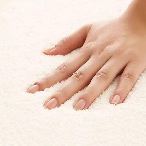 Manta de Cama Estilo Ins, Imitación de Cachemira, Alfombra con Transferencia Térmica, Rayas de Color Sólido, Patrón Geométrico, Resistente a la Suciedad - Product Image 4