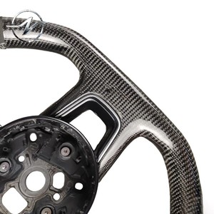 Volante Deportivo de Fibra de Carbono y Cuero Ligero con 12 Puntos de Contacto Positivos, Venta Directa de Fábrica YZ, para Audi <span class=keywords><strong>A3</strong></span> A5 S5 - Product Image 3