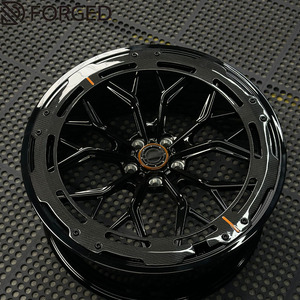 Cerchi in Lega Forgiati Personalizzati GUDE 19 20 21 22 Pollici con Anello in Fibra di Carbonio per <span class=keywords><strong>Corvette</strong></span> C8, BMW G80 G81, Audi RS4, Nissan GTR - Product Image 1