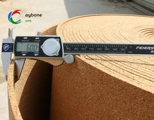 Planche en liège 100% naturelle personnalisable en usine, vente en gros de feuilles de liège, planche en tissu, sous-couche de sol en mousse, <span class=keywords><strong>rouleau</strong></span> - Product Image 2