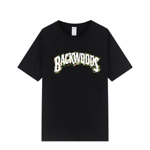 Camiseta de Algodón 100% de Calidad Superior, Talla Americana, con Estampado Gráfico de Tienda de Cigarrillos, Estilo Backwoods Cookie, con Logotipo Personalizado Impreso - Product Image 3
