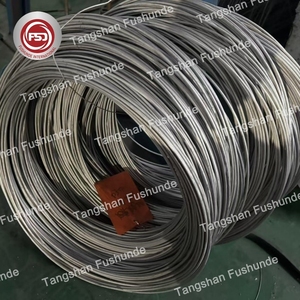 Высокоуглеродистая стальная пружинная проволока Fushunde SAE 1006 SAE 1008 5,5 мм 6,5 мм 8 мм 10 мм Q235, проволочное сырье для изготовления ногтей - Product Image 3