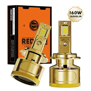 Redsea Newest V8 Car Headlight 160W 6500K H7 H1 H8 H11 Led Headlights Bulbs 9005 HB3 9006 HB4 9012 Auto Led Headlight Canbus