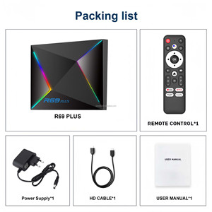 Boîtier TV Android 14 Mortal R69 Plus H728 WiFi 6 8K UHD IPTV NF OTT Lecteur multimédia en <span class=keywords><strong>streaming</strong></span> Boîtier TV intelligent - Product Image 5
