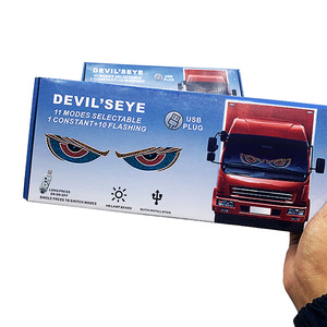 Faites-vous remarquer avec un écran Winking Devil Eyes de taille XL pour votre voiture-Amusant et accrocheur - Product Image 4