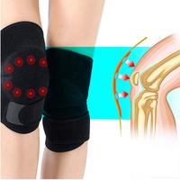 Genouillère auto-chauffante à la tourmaline pour la thérapie magnétique, soulage les douleurs articulaires, offre compression et confort protecteur