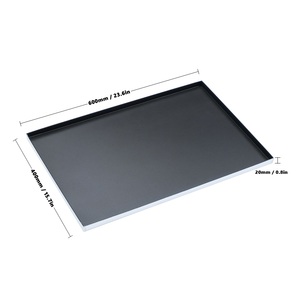 Bandeja de Horno Rectangular Personalizada Hecha a Mano de Lámina Metálica Antiadherente o Lisa de Aluminio 60 X 40 - Product Image 6
