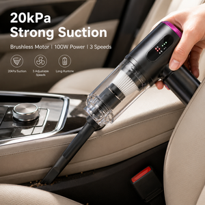 OEM 20kPa Brushless Cordless Handheld ABS Vacuum Air <b>Duster</b> 4-in-1 Rechargeable 0.12L <b>Cleaner</b> for Car Home Office Computer - Product Image 2