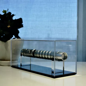 Best Selling Clear Dustproof Display Case Acrylic Lightsaber Display Box for <strong>Stars</strong> <strong>Wars</strong> Lightsaber Collection - Product Image 3