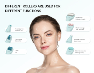 Derma Roller 10 en 1 para Uso Doméstico, Cuidado Facial, Venta de Fábrica - Product Image 1