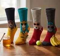 Chaussettes en coton amusantes à motifs de dessins animés pour enfants, unisexe, style Toy Story, pour bébés, étudiants, chaussettes de sport pour l'école