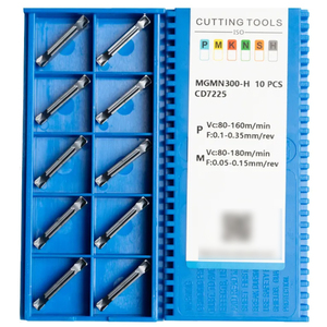 優れた価格のPVDグルービング切削用超硬インサート MGMN400-<span class=keywords><strong>H</strong></span> MGMN300-<span class=keywords><strong>H</strong></span> CNC旋盤用 鋼・ステンレス鋼 長寿命 - Product Image 3