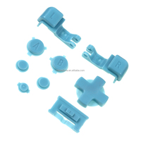 Kit complet de boutons en plastique pour GameBoy Advance SP GBA SP, boutons A, B, Select, Start, Power ON/OFF, L, R et D-Pad