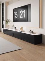 Support de télévision de salon de luxe moderne de haute qualité et ensemble de table centrale meubles de salon simples de luxe support d'unité de télévision