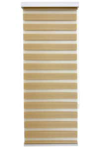 Persianas motorizadas manuales de lino modernas como persianas de cebra integradas bien ventiladas para ventanas francesas - Product Image 6