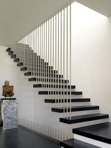 <span class=keywords><strong>Escalier</strong></span> en bois pliant d'intérieur en granit et en noyer, design économique, <span class=keywords><strong>escalier</strong></span> <span class=keywords><strong>flottant</strong></span> et droit - Product Image 3