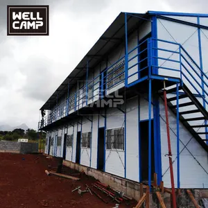 WELLCAMP Cheap Prefab House Prefabricated Living K House Labor Camp Durable Steel Structure Affordable Dormitory High Quality