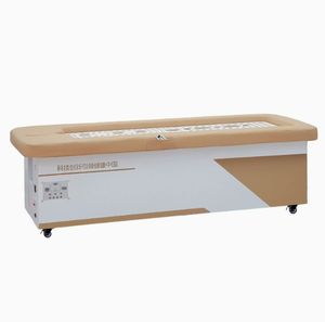Lit de thérapie par <span class=keywords><strong>moxibustion</strong></span> électrique Moxa sans fumée POD Sauna Table SPA Appareil de massage complet du corps SANYUAN <span class=keywords><strong>Machine</strong></span> de purification - Product Image 1