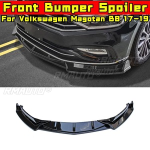 <b>Car</b> Front Bumper Lip <b>Diffuser</b> Spoiler Glossy Black Body Kit <b>for</b> Volkswagen Magotan B8 2017-2019 Bumper Guard <b>Car</b> Accessories - Product Image 6
