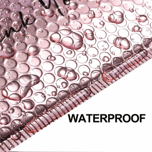<strong>Free</strong> Sample Logistics Packaging Metallic <strong>Bubble</strong> Envelopes Aluminum Padded Envelopes Custom Rose Gold <strong>Bubble</strong> <strong>Mailers</strong> with logo - Product Image 3