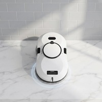 Robot Nettoyeur de Vitres PORITOU avec Détection Automatique des Bords, Sans Traces, Portable, pour Maison, Hôtel, Vente en Gros