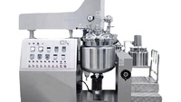 Machine de mélangeur émulsifiant d'homogénéisation sous vide de type fixe d'onguent de crème de tomate de mayonnaise cosmétique
