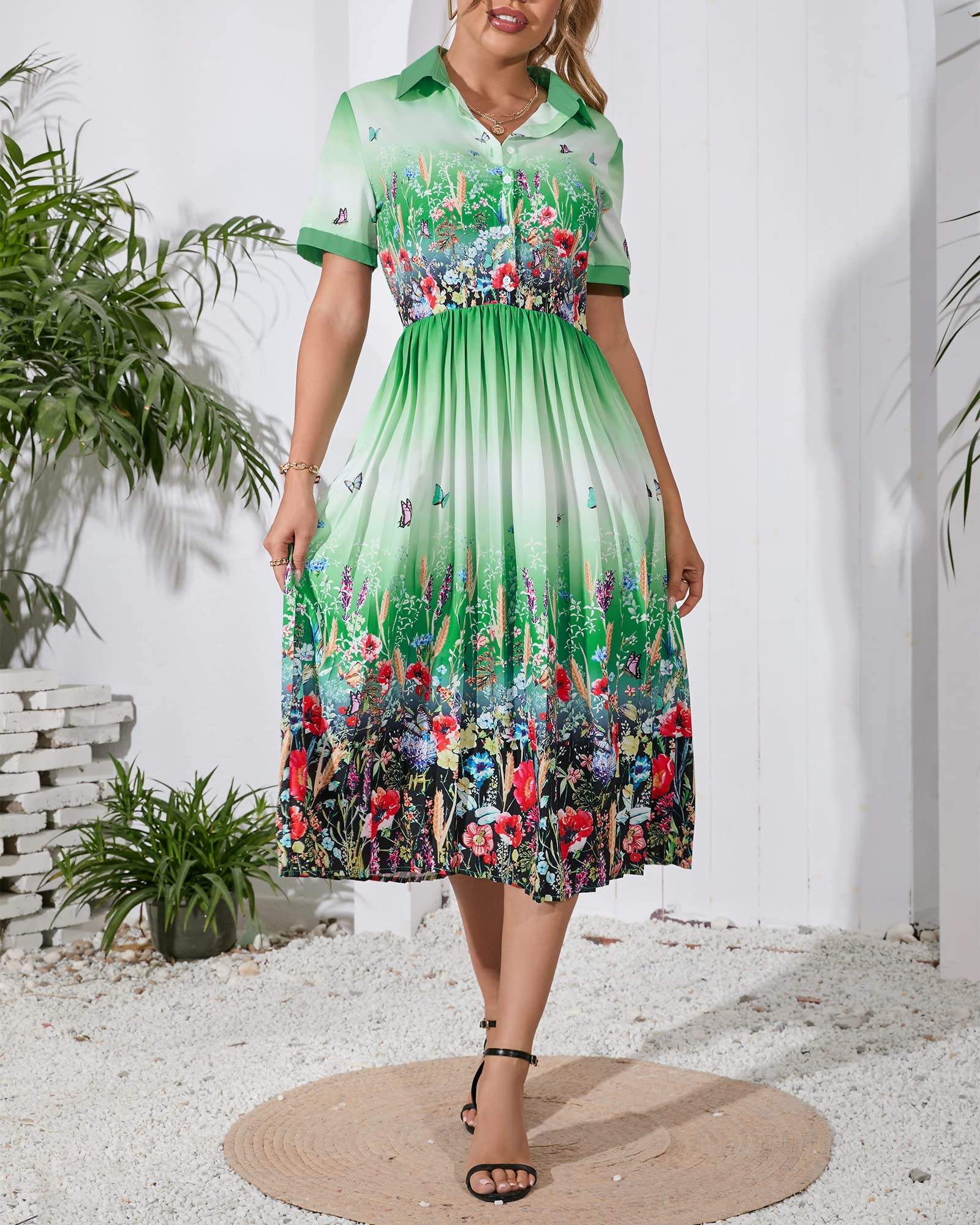 สีเขียว