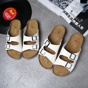 Dép quai ngang chất liệu nút chai thiết kế mới <span class=keywords><strong>2025</strong></span>, size lớn, kiểu kẹp, chống trơn, đi biển, thoáng mát, dành cho cả nam và nữ - Product Image 2