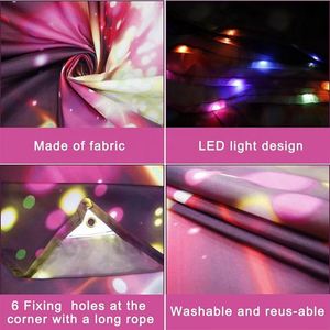 Nouveau produit promotionnel, conception personnalisée, bannière de porte de garage, drapeau, fanion, imperméable, Joyeux Noël - Product Image 2