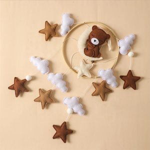 Chine fabricant anti-poussière feutre jouet bébé pépinière mobile de haute qualité - Product Image 4