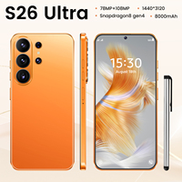 Teléfono Inteligente S26 Ultra 5G Más Vendido, Android 16GB+1TB, Teléfono Inteligente con Pantalla Grande para Juegos