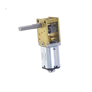 Smart Electronics Micro N20 Motor de engranaje de metal de un solo eje/de doble eje, Motor de CC de alto par de baja velocidad de 4rpm-380rpm - Product Image 2